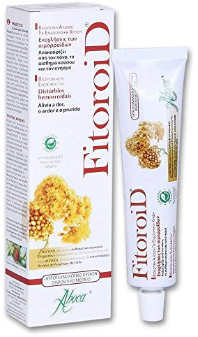 Fitoroid salva tub 40 ml hemorrojder lindring, pålar smärtlindring läkande behandling av Aboca