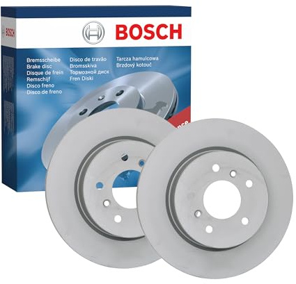 Bosch BD2438 Bremsscheiben hinten - 289,5 mm - 1 Satz aus 2 Scheiben | Belüftete, hochgekohlte Bremsscheiben - ECE-R90-zertifiziert - hohe Kühlleistung und zuverlässiger Korrosionsschutz