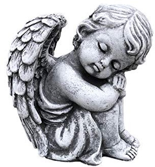 Statua Scultura Angelo, Fatto a Mano, Resistente al Gelo