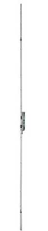 FERCO by THIRARD - Boîtier de Serrure Encastrable Europa à Cylindre pour Porte Bois - Axe 40 mm - 3 Points - Hauteur Totale 2150 mm - Serrure Réversible - Verrouillage Par Relevage - Gris