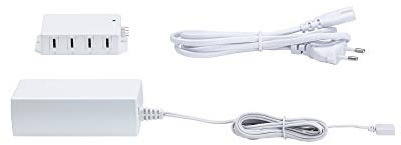 Paulmann 99948 Möbelleuchte Clever Connect Driver 12V DC incl 8fach Verteiler max. 36 Watt Trafo Weiß Transformator Kunststoff Vorschaltgerät