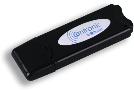 Becker Centralcontrol CC41 Smart-Home Zentralsteuerung Für B-Tronic, C-Tronic Und Plus (USB-Funkstick Centronic