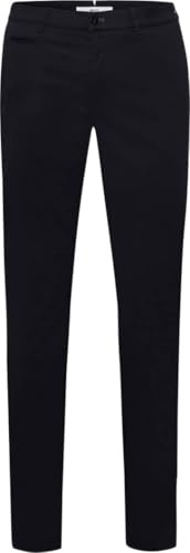 BRAX Herrstil Fabio In Hi-Flex: Superelastiska smala chinobyxor, svart, 33 W/34 L