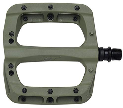 HT Components PA03A Flache Pedale Olive