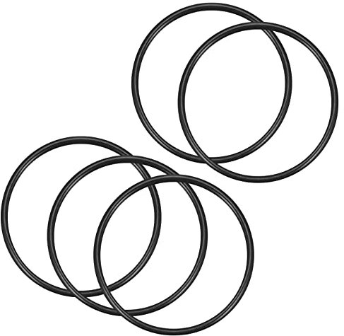 QUARKZMAN Nitrile Gomma O-Ring 70mm x 63mm x 3,5mm Guarnizioni di Tenuta Anelli Rubinetti Rotondo Guarnizione Rondella per Rubinetto Idraulica Riparazione Sigillatura Connessione, 5 Pezzi