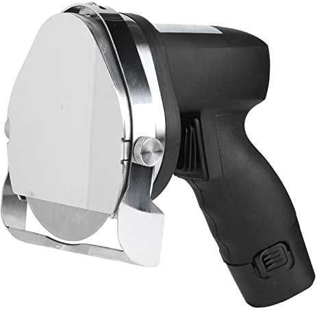 ATAAY Cortador de Kebab Turco Comercial con 2 Cuchillas 80w, Cuchillo de Kebab eléctrico Gyro Shawarma Cutter, para Cortar Cordero, Pollo, Negro