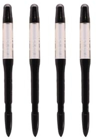 Sustee Aquameter - Small - Black - Bundle of 4 - Leave-in Soil Moisture Meter for Potted Plants - Plant Water Sensor - Refillable
