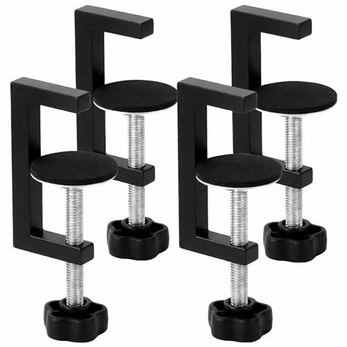 QWORK® Adjustable G Clamps, Small G Clamps, Universal Bar Clamps, for Woodworking, Welding, DIY