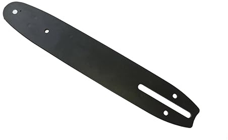 Barra guía de 25 cm compatible con motosierra Bosch Max Bahr Einhell de 1,3 mm / 3/8 pulgadas / 40 TG