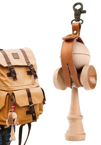 Liten Kendama – Kendama remförvaring för traditionell japansk Kendama-skicklighetsleksak utsökt | kompakt, traditionell japansk leksak-Kendama-HOL