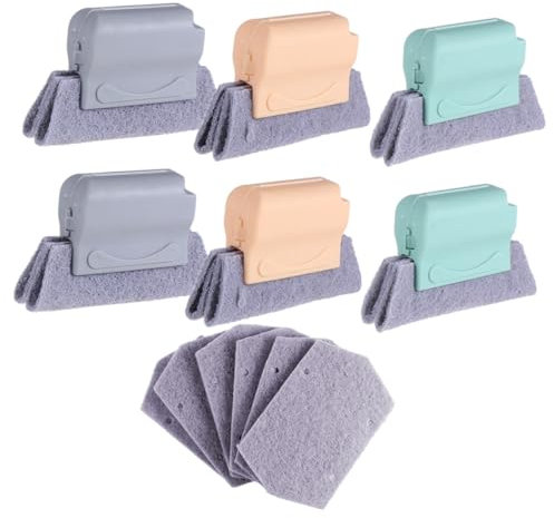 PACKOVE Convenient Window Groove Cleaning Brush for Window Cleaning Tool Groove Brush Random Color