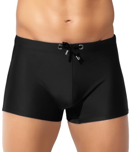 Casey Kevin Bañador Hombre Corto Bañador Natacion Hombre Secado Rápido Pantalon Corto con Cordón para Playa, Piscina y Deportes