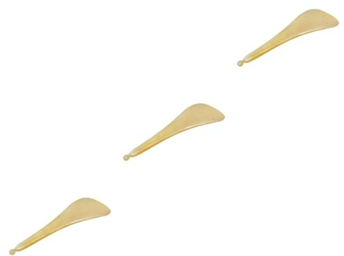 WRITWAA 3 Stck. Auge Gesicht Büffel Augenmassagestab unter dem Auge Stöcke sabberlack fleab eye care products eye massage Augenpflegeprodukt Naturprodukt