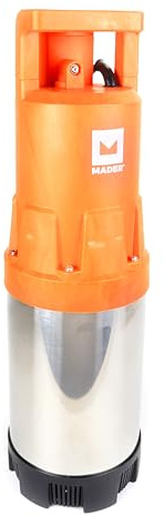 Pompe - Drainage automatique pour eau propre, 1100 W, capacité de 6500 l/h, idéale pour jardins et espaces extérieurs