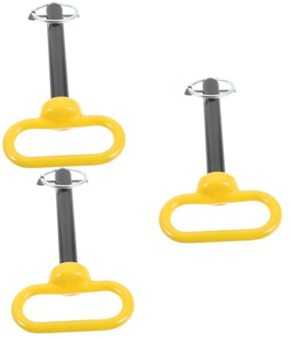 Toyvian 3 Pezzi Traino per Tosaerba Inossidabile Gancio Traino per Trattori Accessorio Resistente e Antiusura Compatibile con Ricevitori Facile da Installare e