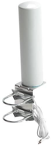 Sirxlevcy Antena WiFi 4G LTE Antena 12DBi Antena Omni Macho 5M Cable Dual 2.4GHz para B315 E8372 E3372 Enrutadores CRC9 Macho