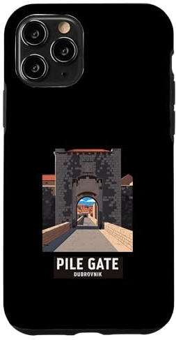 Pile Gate Dubrovnik Croacia Diseño Carcasa para iPhone 11 Pro