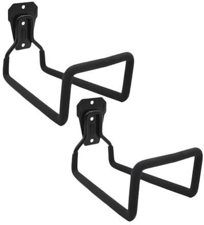 Qeunrtiy 2 Stück Schlauchhalter Aus Metall, Robuster Schlauchhalter, Wandmontage, Gartenschlauchhalter, Garagenschlauchhaken