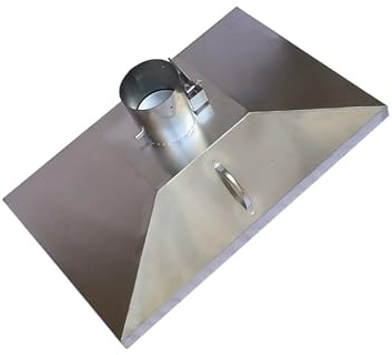 Hochleistungs-Rauchsammler aus Edelstahl - Industrielle Abzugshaube zum Schweißen Laserschneiden Staubabsaugung Luftfiltration & Werkstattsicherheitslösungen
