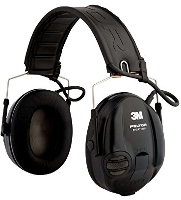 3M Peltor STAC-RD Orejeras de protección, protector auditivo, 26 dB, plegable, 1 unidad/caja, negro