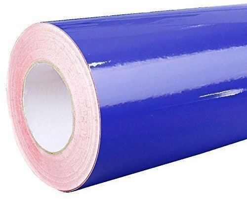 4,41€/m² Rapid Teck® Glanz Folie - 049 Koenigs Blau - Klebefolie - 5m x 63cm - Plotterfolie - selbstklebende Folie - auch als Moebelfolie - Dekofolie