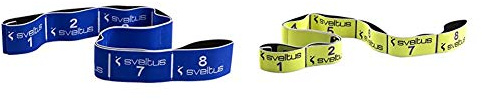 Sveltus Elastiband 20kg Bleu & Elastiband 10kg Jaune