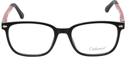 Calabria Enhance 4118 Kids Panthos Reading Glasses +1.00 Shiny Black Red Girls Boys