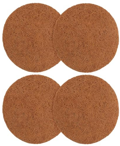 Ipetboom 4stücke Taubennestmatte Aus Kokosfaser Geeignet Für Vogelnester Und Eier Nistmatte Als Schutzunterlage Für Taubenhaus Und Eiermatte