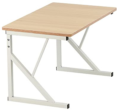 HUOLE Organizer per Forno a Microonde, Vernice in Ferro Inossidabile + Truciolato Ecologico, Tostapane Scaffale Forniture da Cucina della Griglia del Forno Salvaspazio, 54 * 35 * 34,5 cm-giallo noce