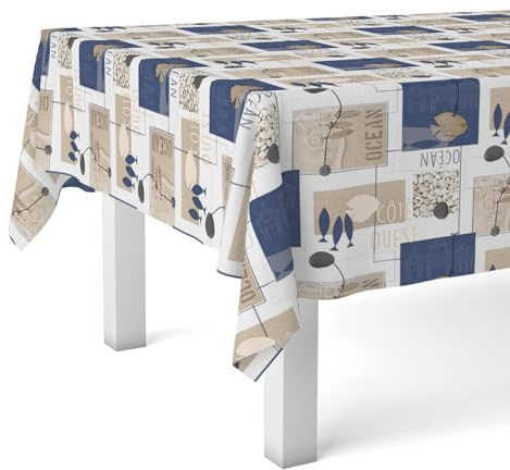 Martina Home Vaxduk Enstaka Ocean 250 x 140 cm