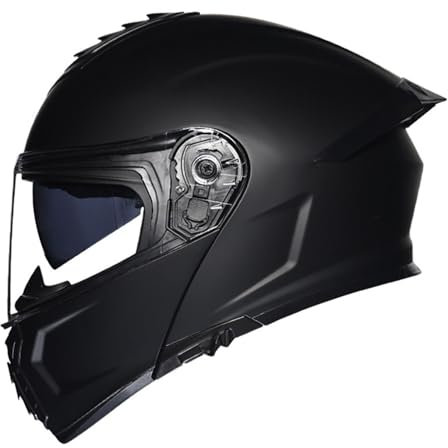 Modularer Motorradhelm Klapphelm Vollvisierhelm ECE/DOT Zertifiziert Sturzhelm RollerHelm Integralhelm mit Sonnenblende für Herren Damen Erwachsene 7,XXXL