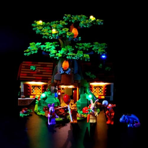 LED Lighting Kit for Lego 21318 Treehouse Model, LED Lights Compatible with Lego 21318 Treehouse Model (Lego Model Not Included)