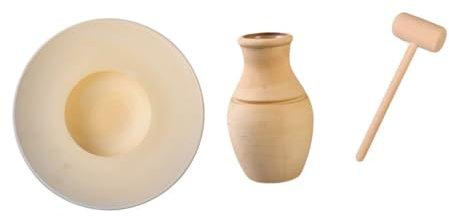 PHENOFICE 1set Terracotta Multifunzionali Per Stufati e Picnic All Base e Martello
