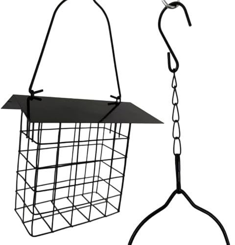 Mangiatoie Per Uccelli Da Esterno,Stazione Resistente Alle Intemperie A Prova Di Scoiattolo - Alimentatore Appendibile per | Alimentazione Di E Fringuelli Selvatici Per Giardino E Balcone