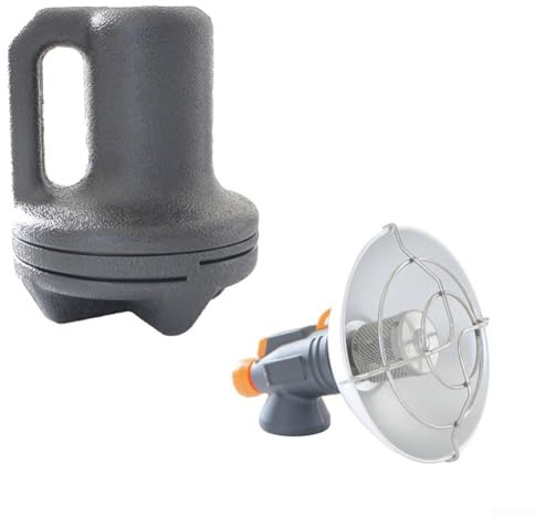 For Outdoor Heating Solution with Propane Compatibility 4300 BTU Output and Adjustable Heat Control for Extended Cold Weather Use (Camping heater)