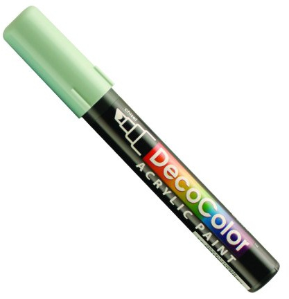 Uchida 315-C-95 Marvy Deco Color Chisel Tip Acrylic Paint Marker, Celadon