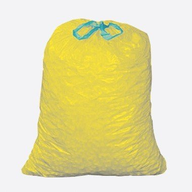 Bolsas de basura con cinta de cierre (60L Amarillo 20