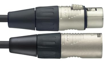 Stagg NMC3R 3m N-Series XLR Male to XLR Female Microphone Cable