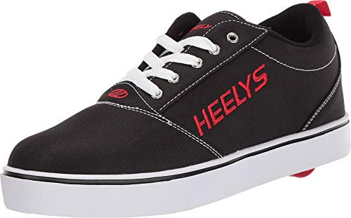 HEELYS Herrenschuhe mit Rollabsatz, schwarz/weiß/rot, 42 EU