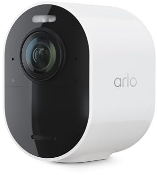 Arlo Ultra 2 Spotlight Camera 4K HDR (Camera only, SmartHub Sold Separately & is Required to Operate | Wireless Home Security Camera | Color Night Vision, Motion Sensor, 180º View, 2-Way Audio, Black