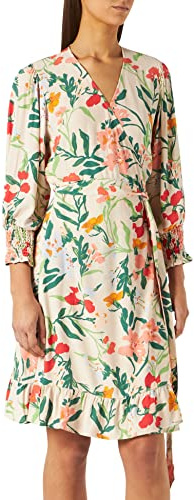 PART TWO Women's NiniaPW DR Dress, Blooming Dahlia Painted Flower, 36