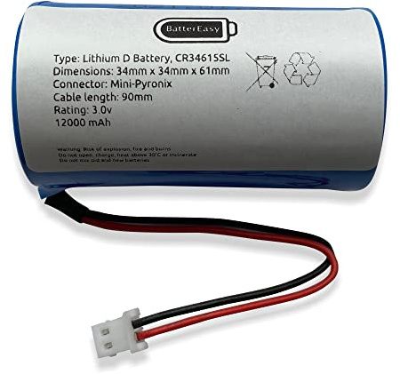 Battery for-Pyronix Enforcer Deltabell 3.0V Siren Bell Box Alarm CR34615