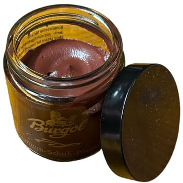 Burgol Luxus Schuhcreme Pomade 100 ml Kastanie, Kastanie, 100