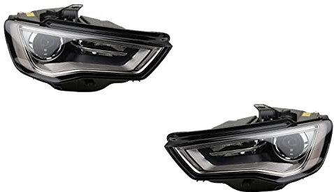Johns, Scheinwerfer Satz passend für Audi A3 Scheinwerfer (8V) 04/12- Xenon D3S Set links & rechts