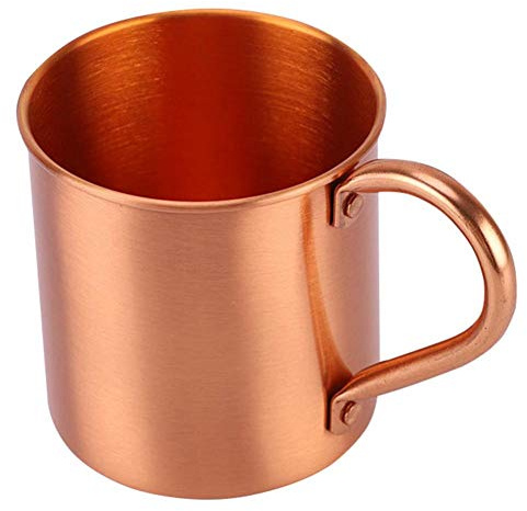 Lipfer Classic Solid Copper Moscow Mule Mugs Pure Solid Copper No Lining Finish 450ml Copper Mug