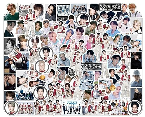 Stray Kids 93 Stück Aufkleber – Neues Album, Mini Photo Stickers, Lomo Set – Geschenk für Fans, Laptop, Weihnachten (Social Path)