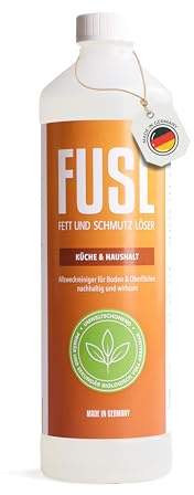 FUSL Allzweckreiniger für Küche und Haushalt – 1L Nachfüllflasche, Umweltfreundlich und Sicher für Familie und Haustiere