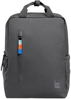 GOT BAG Rucksack Daypack 2.0 | Laptop Rucksack mit 14 Laptopfach | 11L Füllvolumen Handgepäck Tagesrucksack (shark)