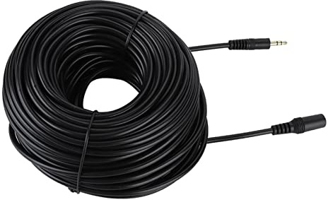 AOWINHIT Cavo di Prolunga Audio Jack 3,5 Mm Maschio a Femmina Cavo Aux per Smartphone Cuffie Stereo, (30m),Fili e cavi