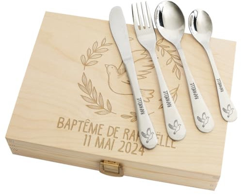 Amikado Coffret Couverts pour Enfant personnalisés… (Colombes)